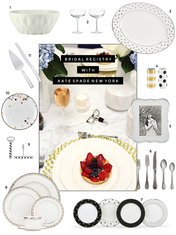 Bridal Registry with Kate Spade New York