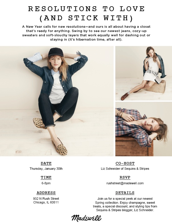 Spring Shopping Event at Madewell!