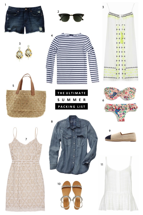 The Ultimate Summer Packing List