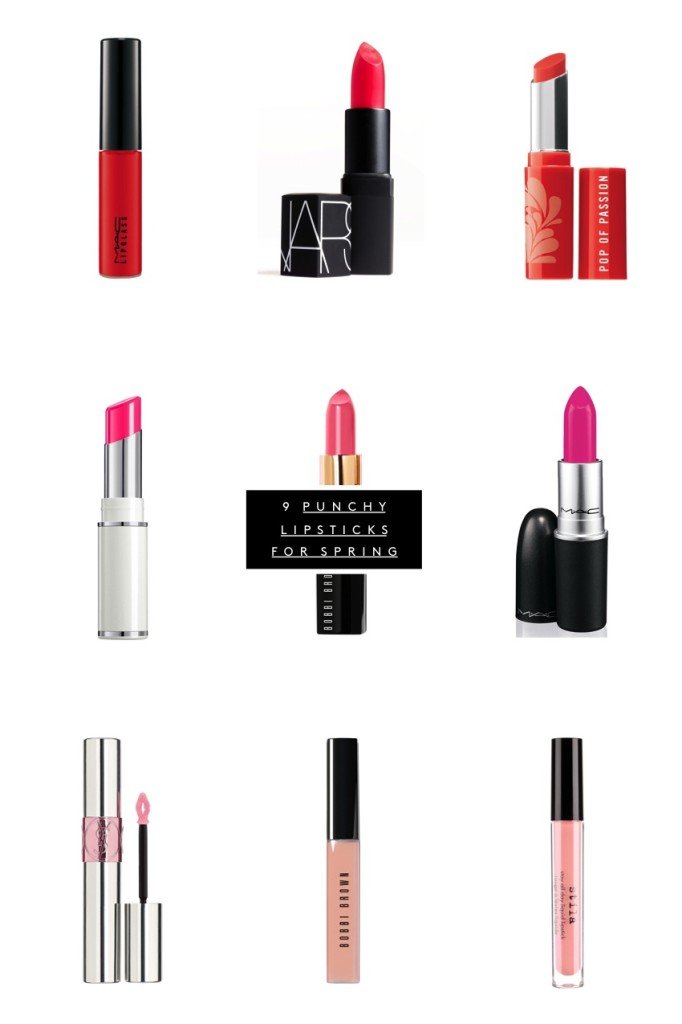 9 Punchy Lip Colors for Spring
