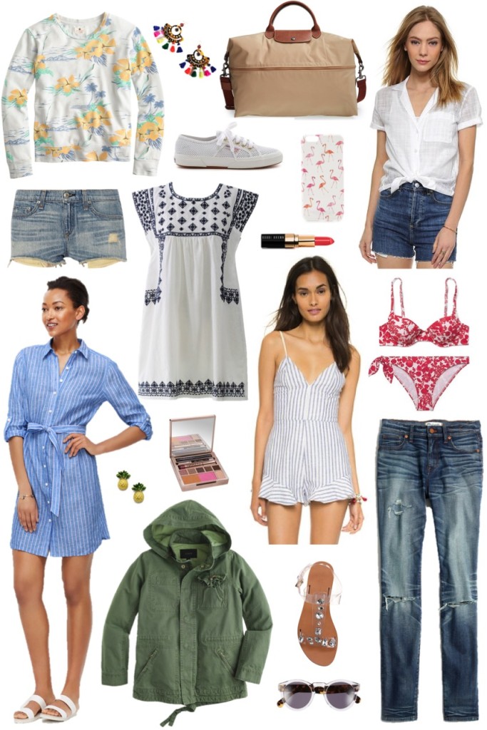 Summer Vacation Packing List