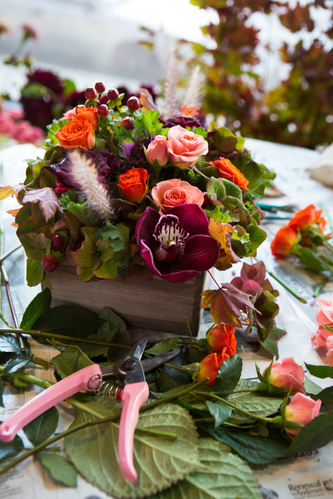 Fall Floral Arrangement