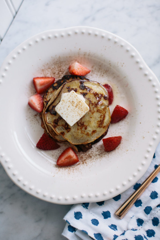 Easy and Healthy Two Ingredient Pancakes