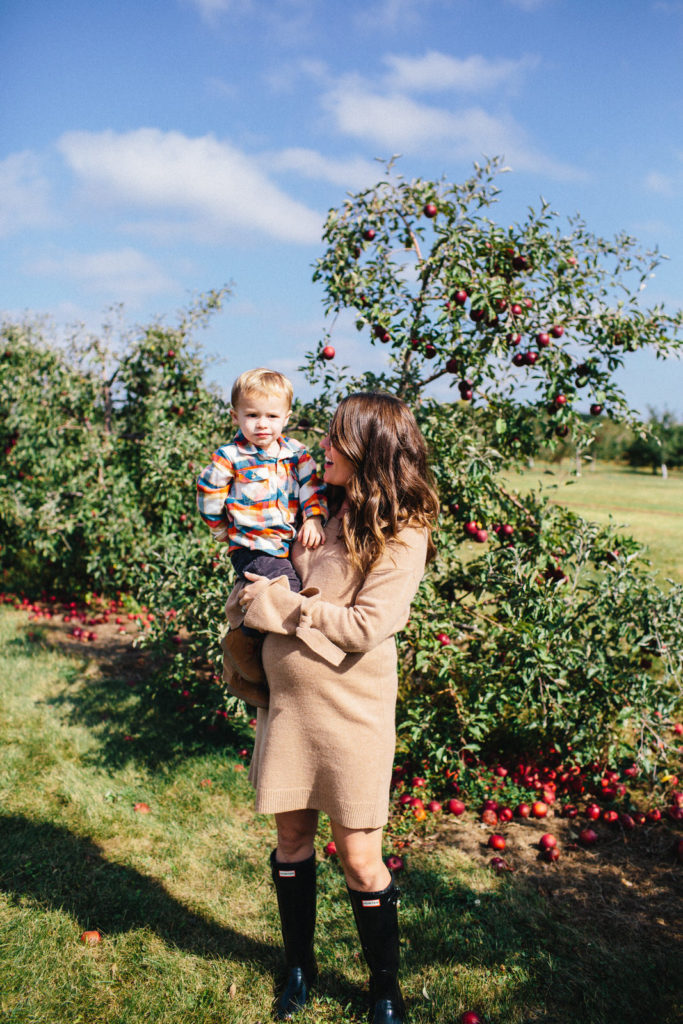 The Perfect Fall Day at the Apple Orchard