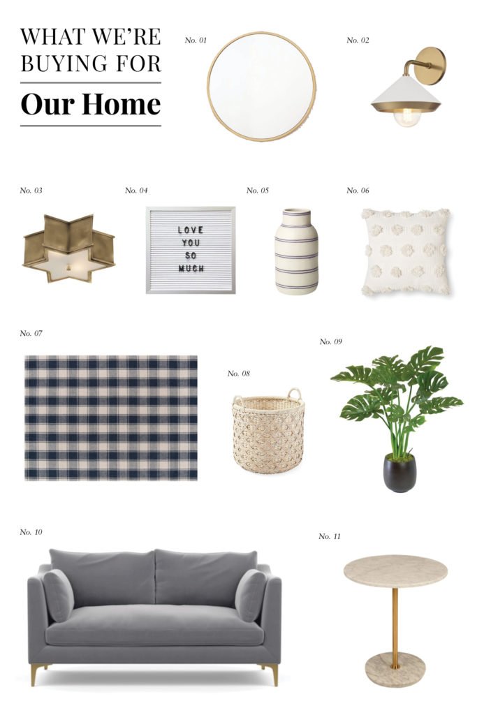 What We’re Buying for Our Home