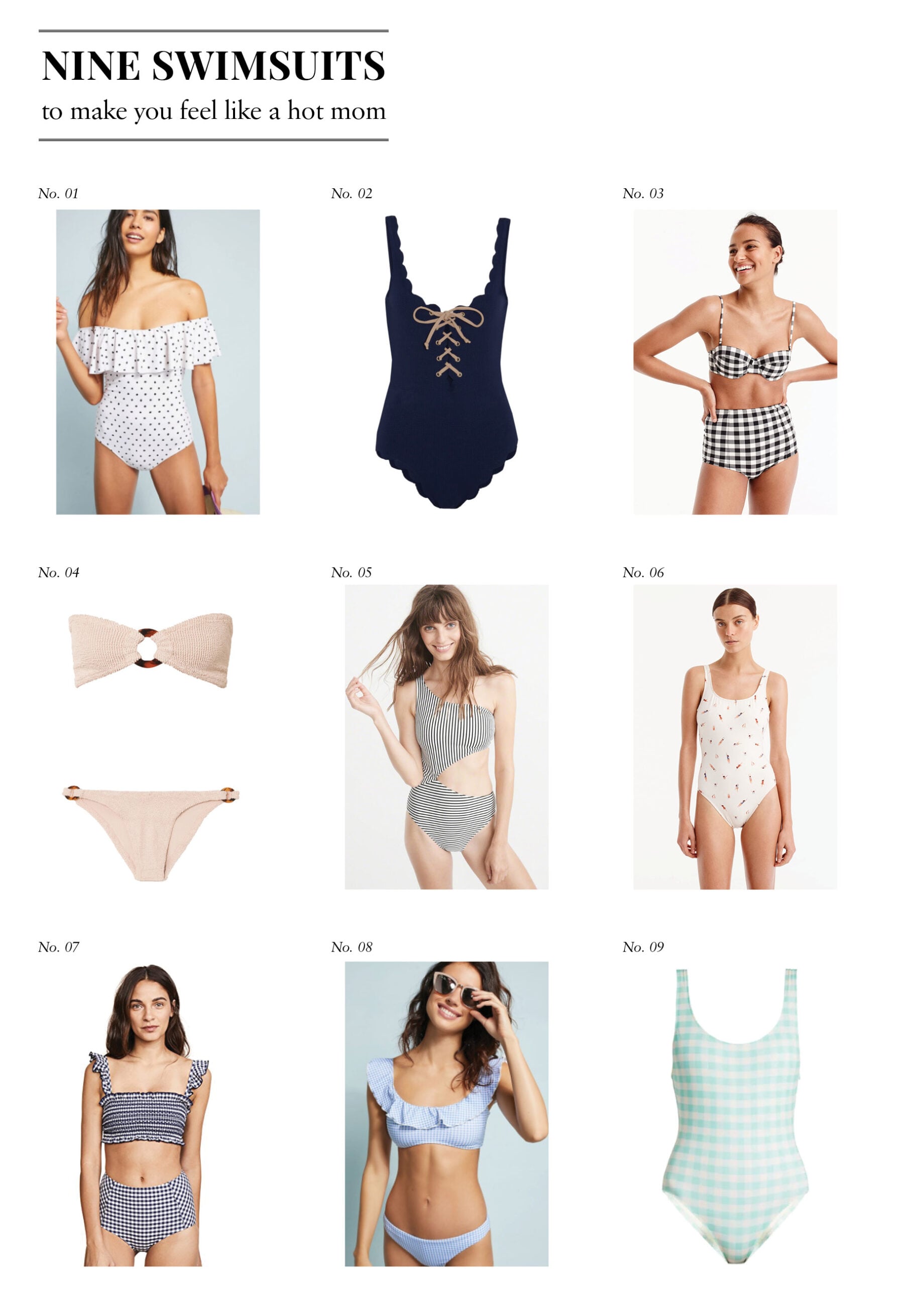 Swimsuits to Make You Feel Like a Hot Mom