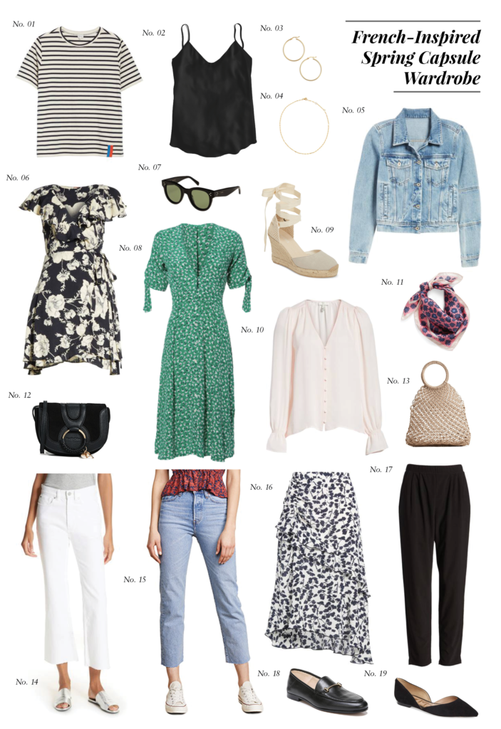 French-Inspired Spring Capsule Wardrobe