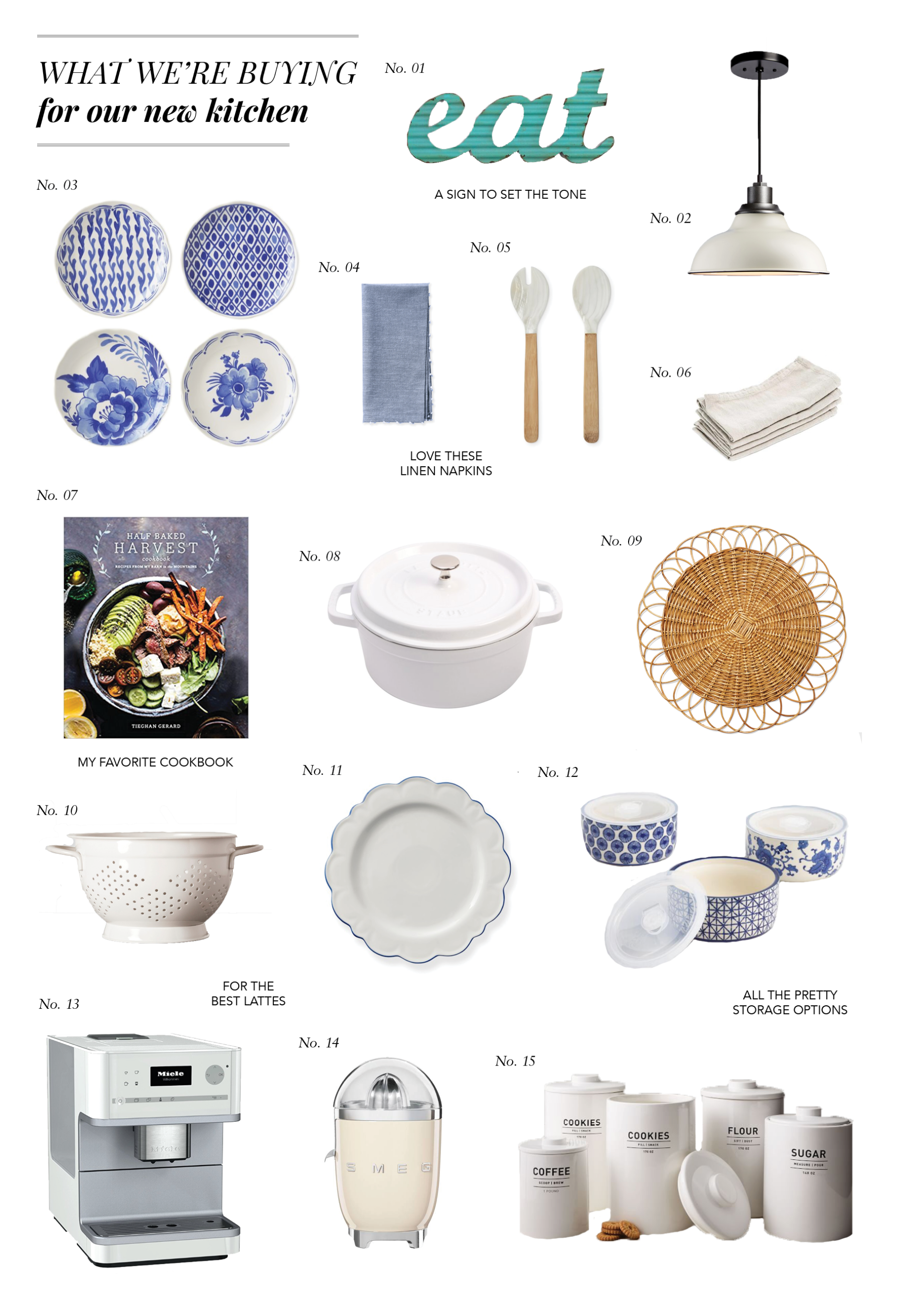 What We’re Buying for Our New Kitchen
