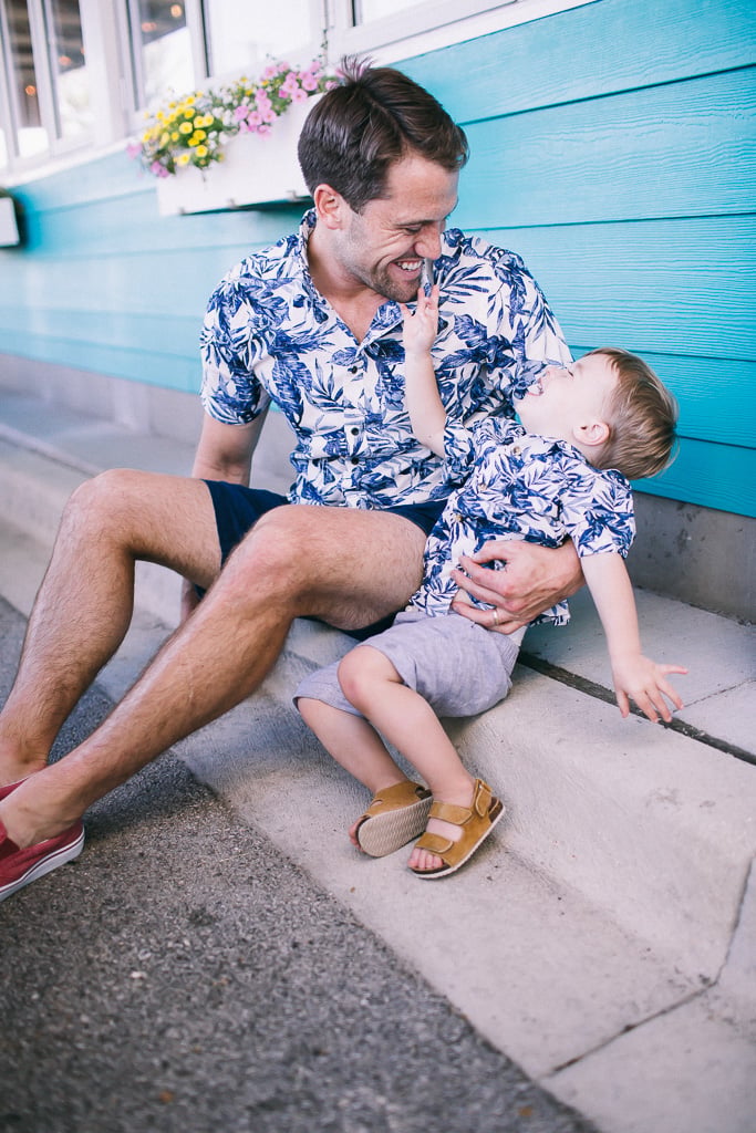Matching Outfits for Father’s Day