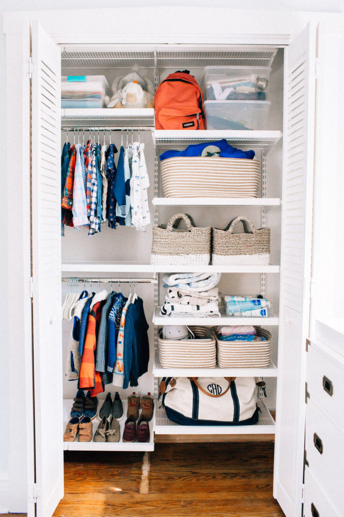 Charlie’s Closet Makeover with The Container Store
