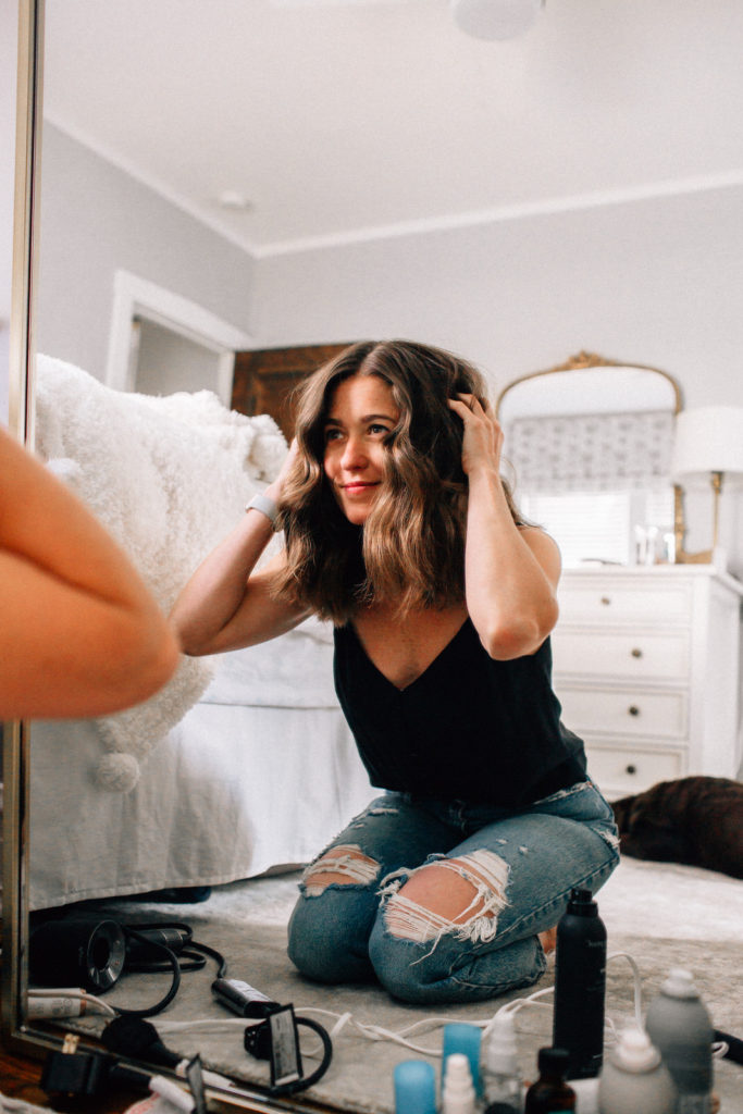How I Get My Beachy Waves