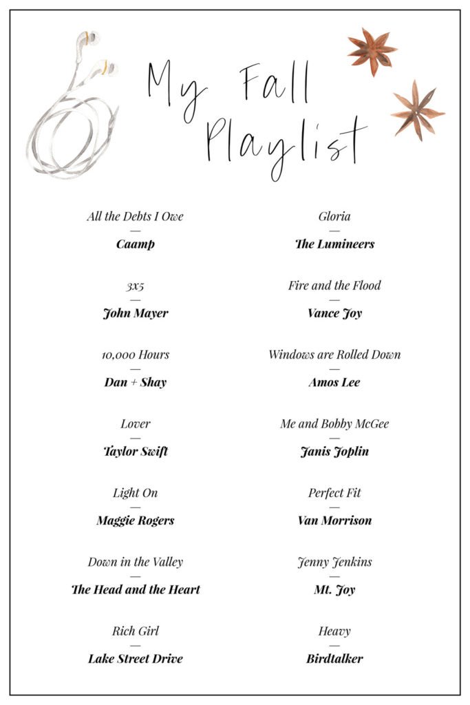 A New Fall Playlist