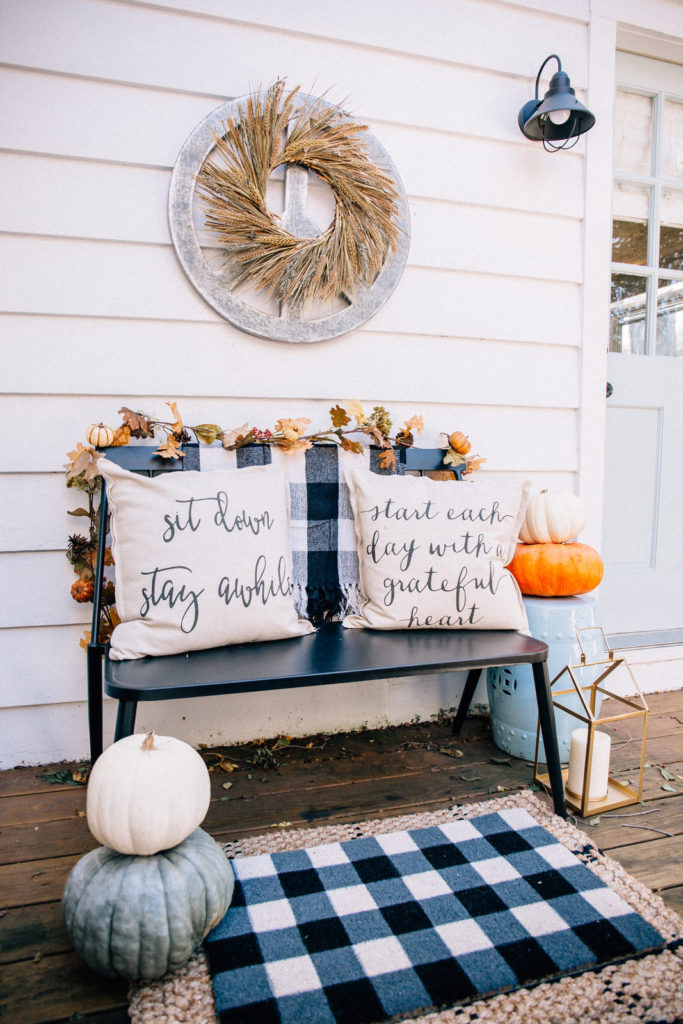 Our Fall Porch Decor