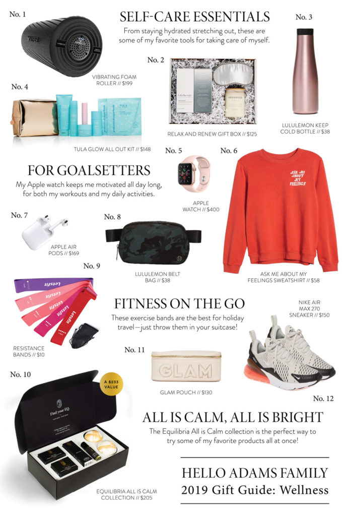 2019 Holiday Gift Guide: Wellness Gifts