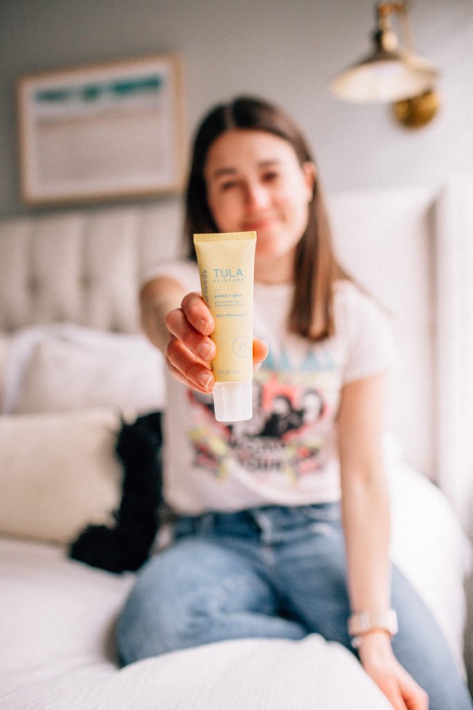 Tula Protect + Glow Daily Sunscreen Review
