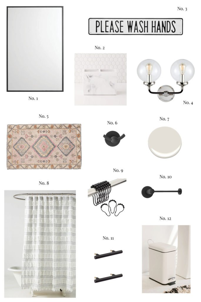 Our Mini Bathroom Makeover