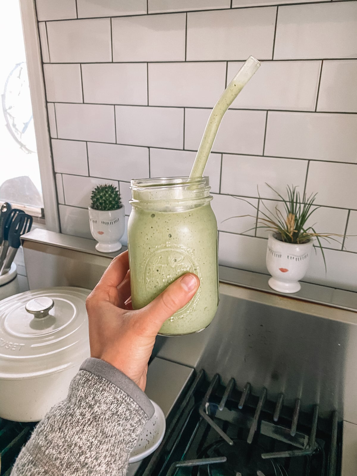 Family Favorite Green Protein Smoothie