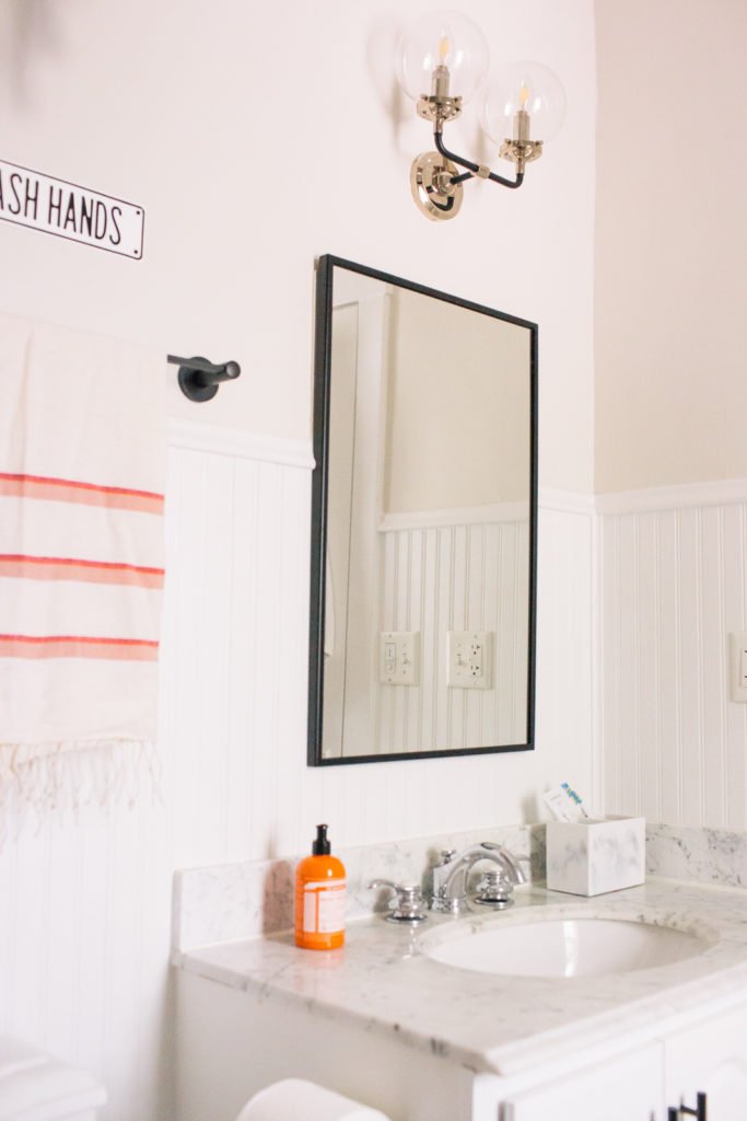 Before and After: Our Upstairs Bathroom Makeover!