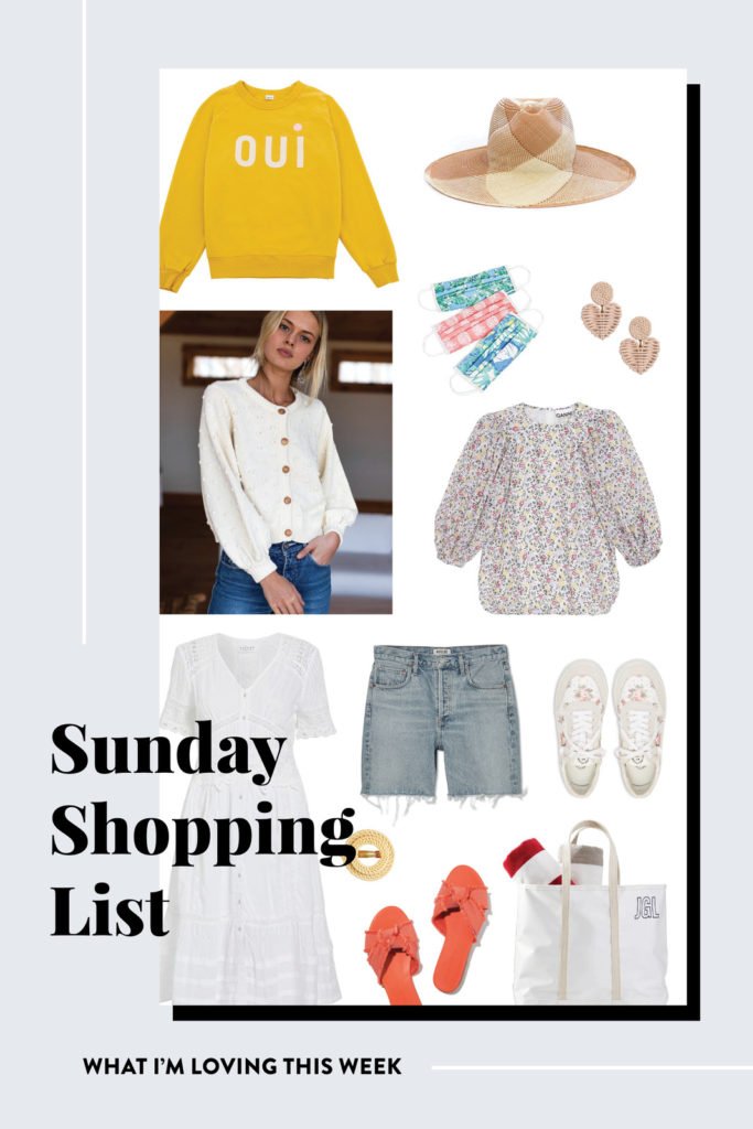 Sunday Shopping List • July 26, 2020