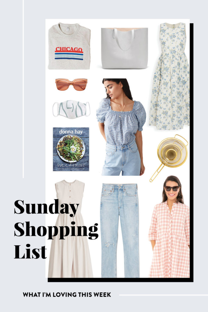 Sunday Shopping List • August 9, 2020