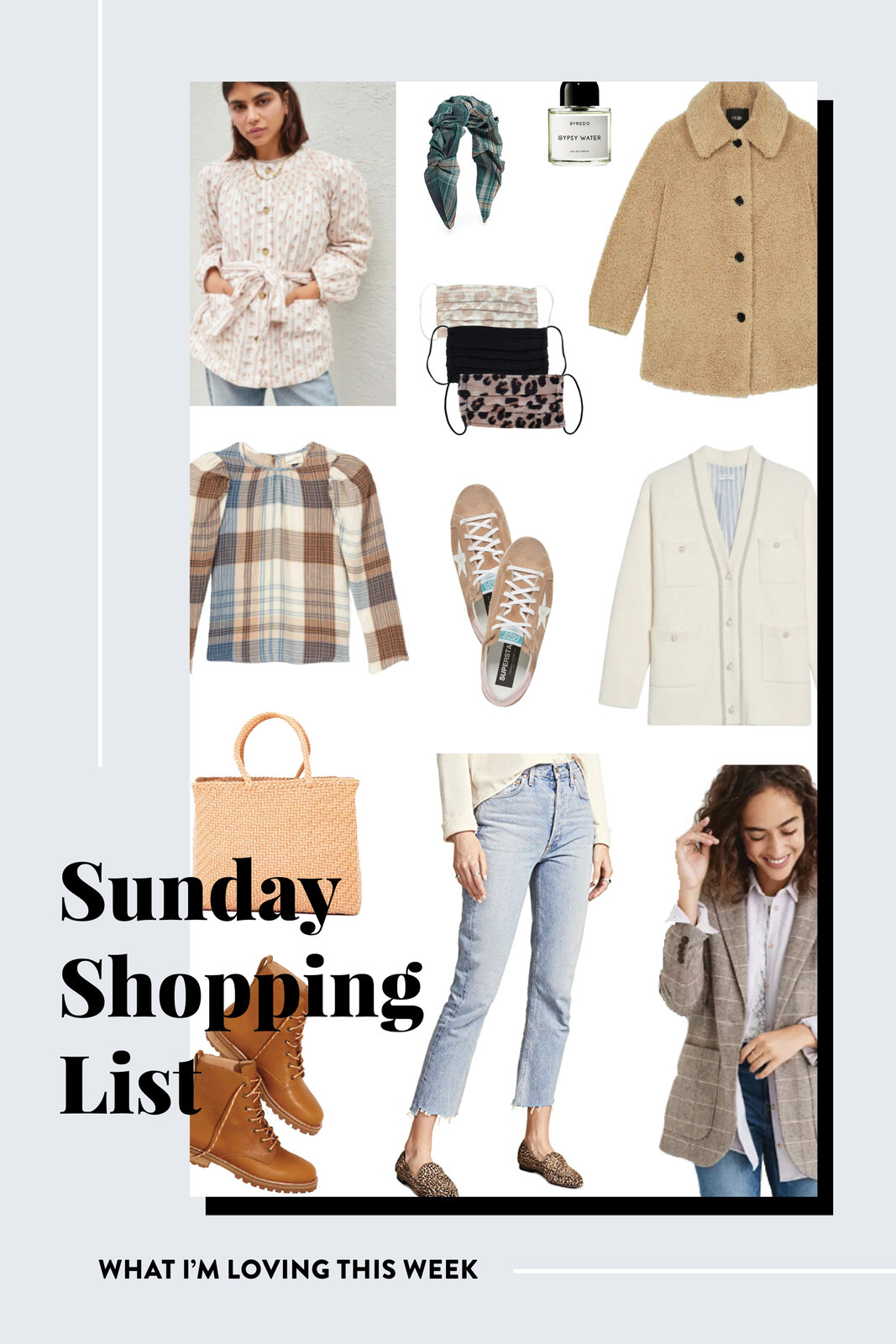 Sunday Shopping List • October 11, 2020
