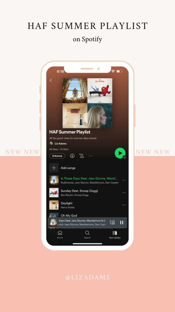 HAF Summer Playlist on Spotify