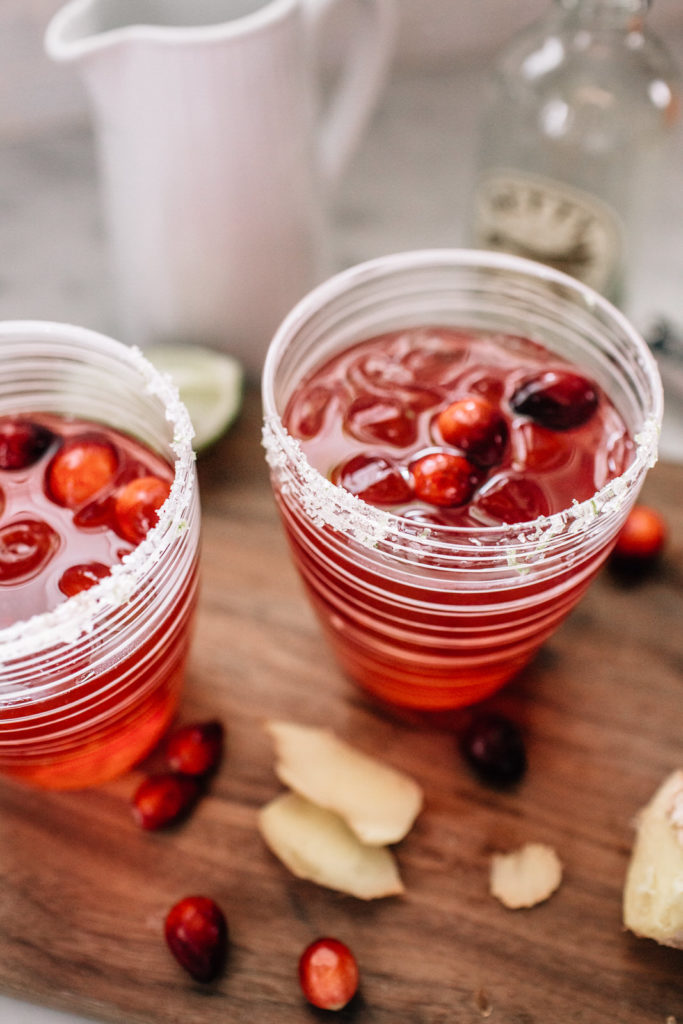Cranberry Ginger Margarita