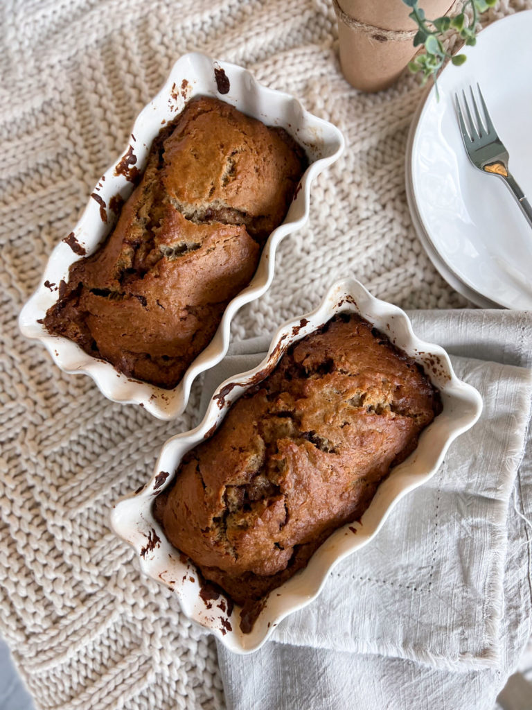 Maple Cinnamon Banana Bread