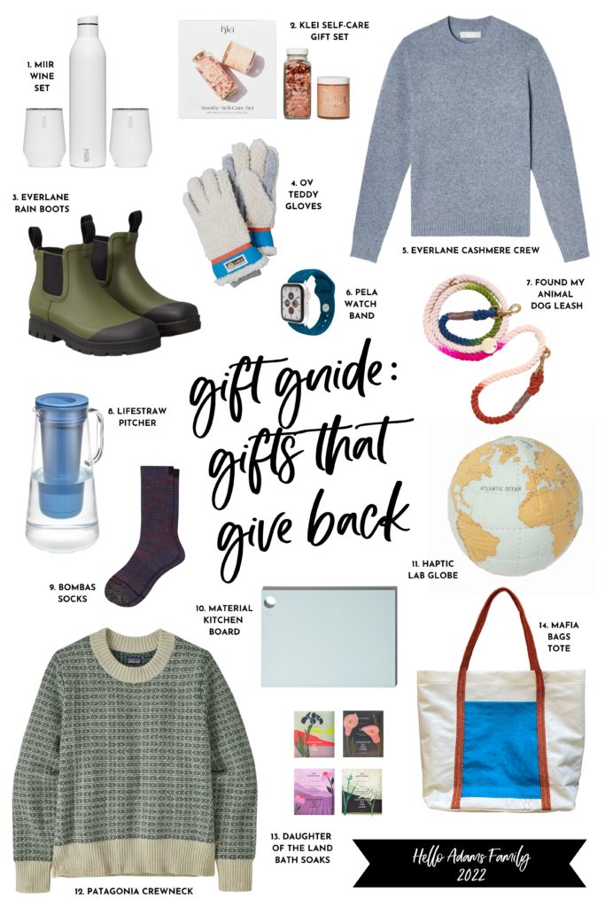 2022 Holiday Gift Guides: Gifts That Give Back