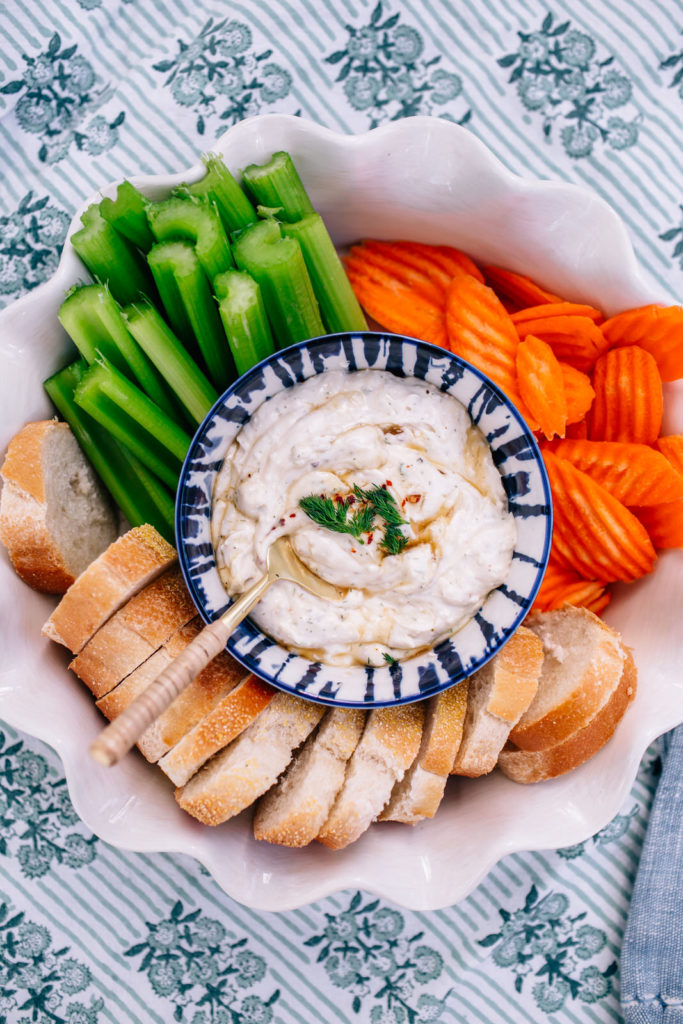 Whipped Feta Dip with Hot Honey