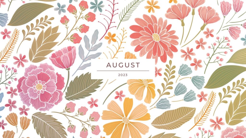 New Tech Backgrounds for August