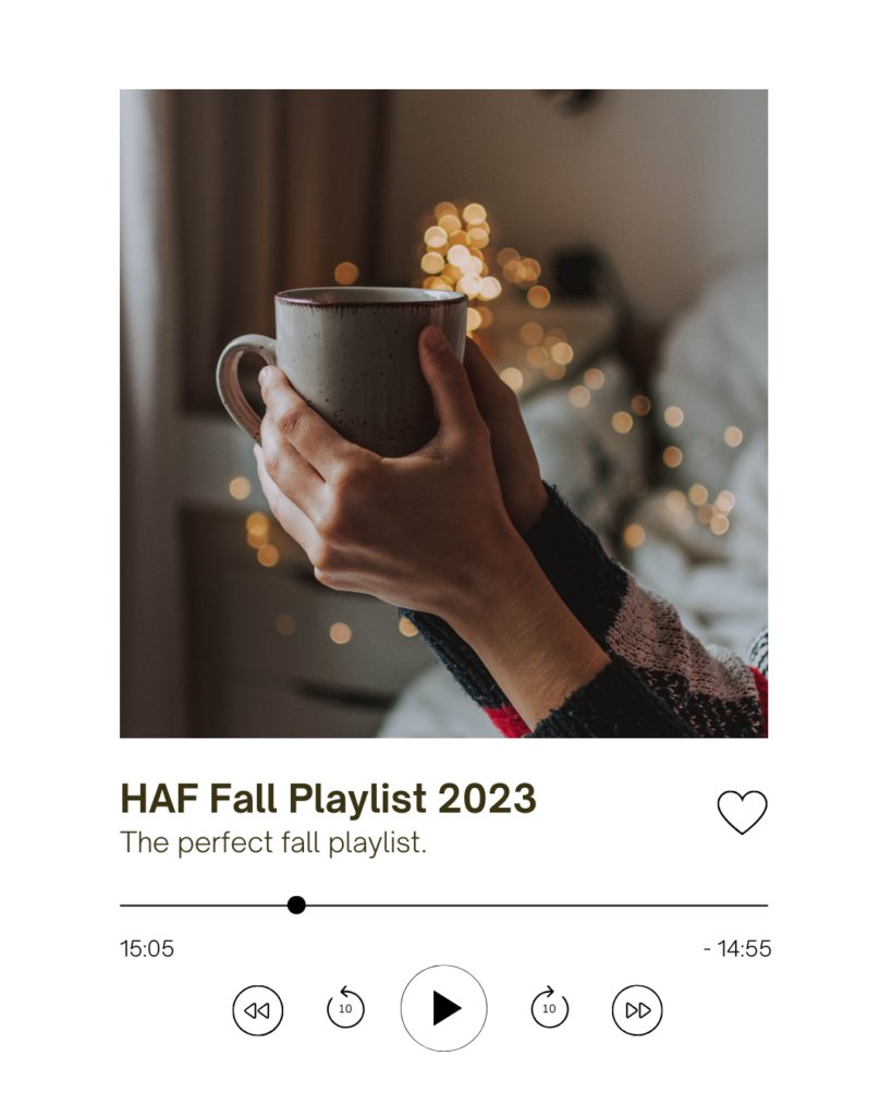 HAF FALL PLAYLIST 2023