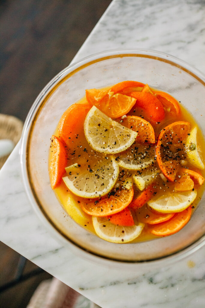 Homemade Citrus Wellness Tea