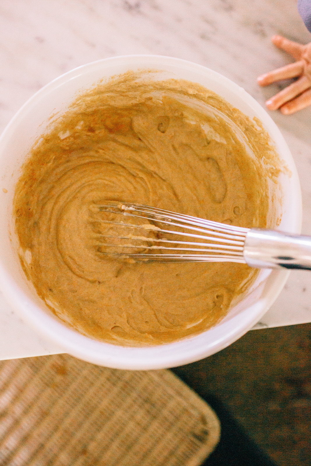 pumpkin pancake batter