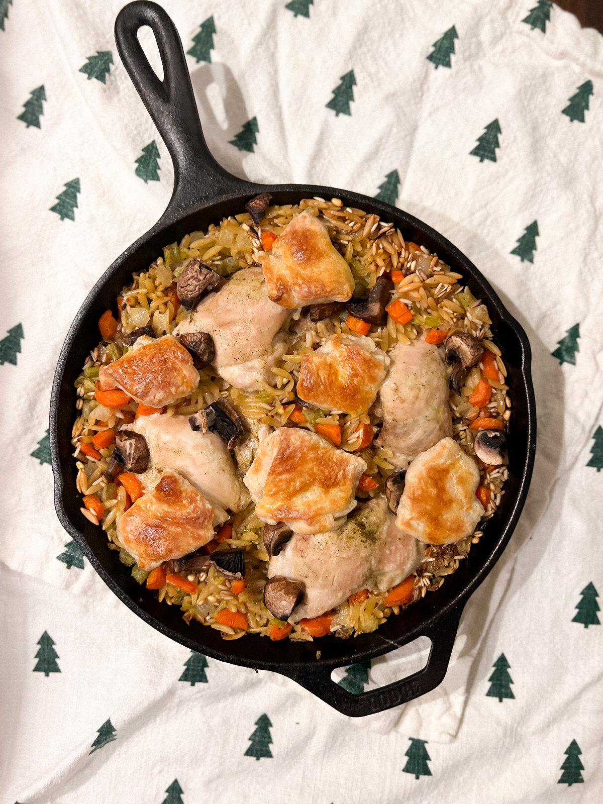 one pot fall recipe - chicken, veggies and wild rice