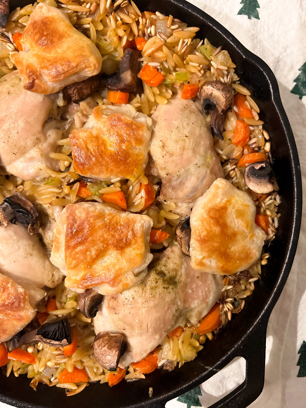 fall family recipe - easy one pot chicken bake
