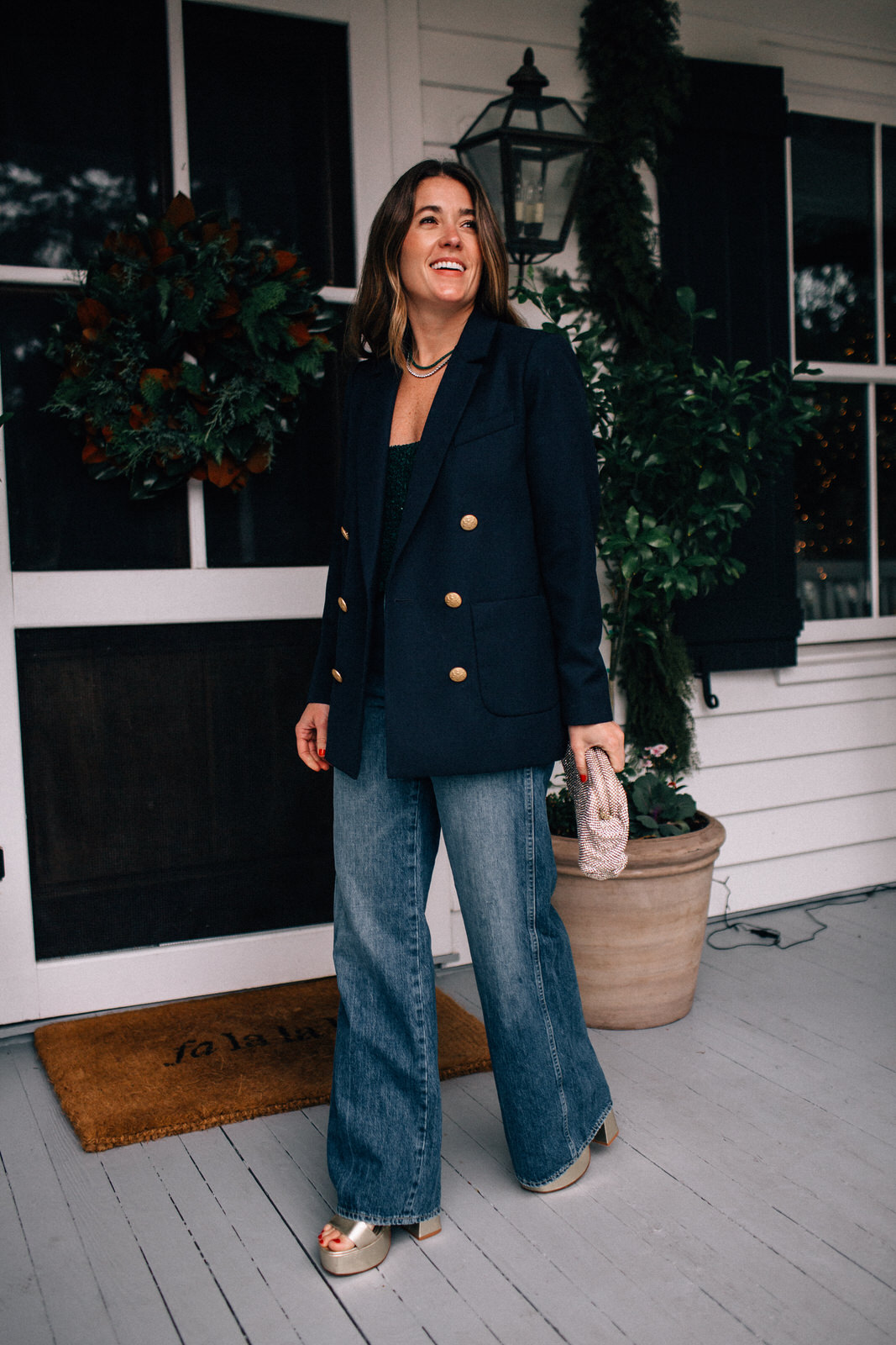styling denim for a casual holiday look