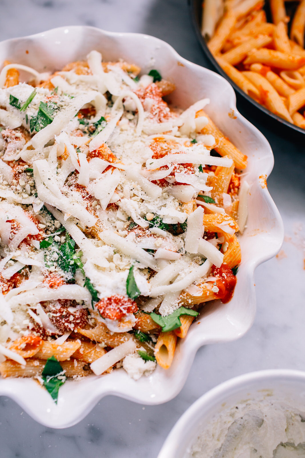 deconstructed lasagna bake recipe, family friendly recipes, weeknight meals
