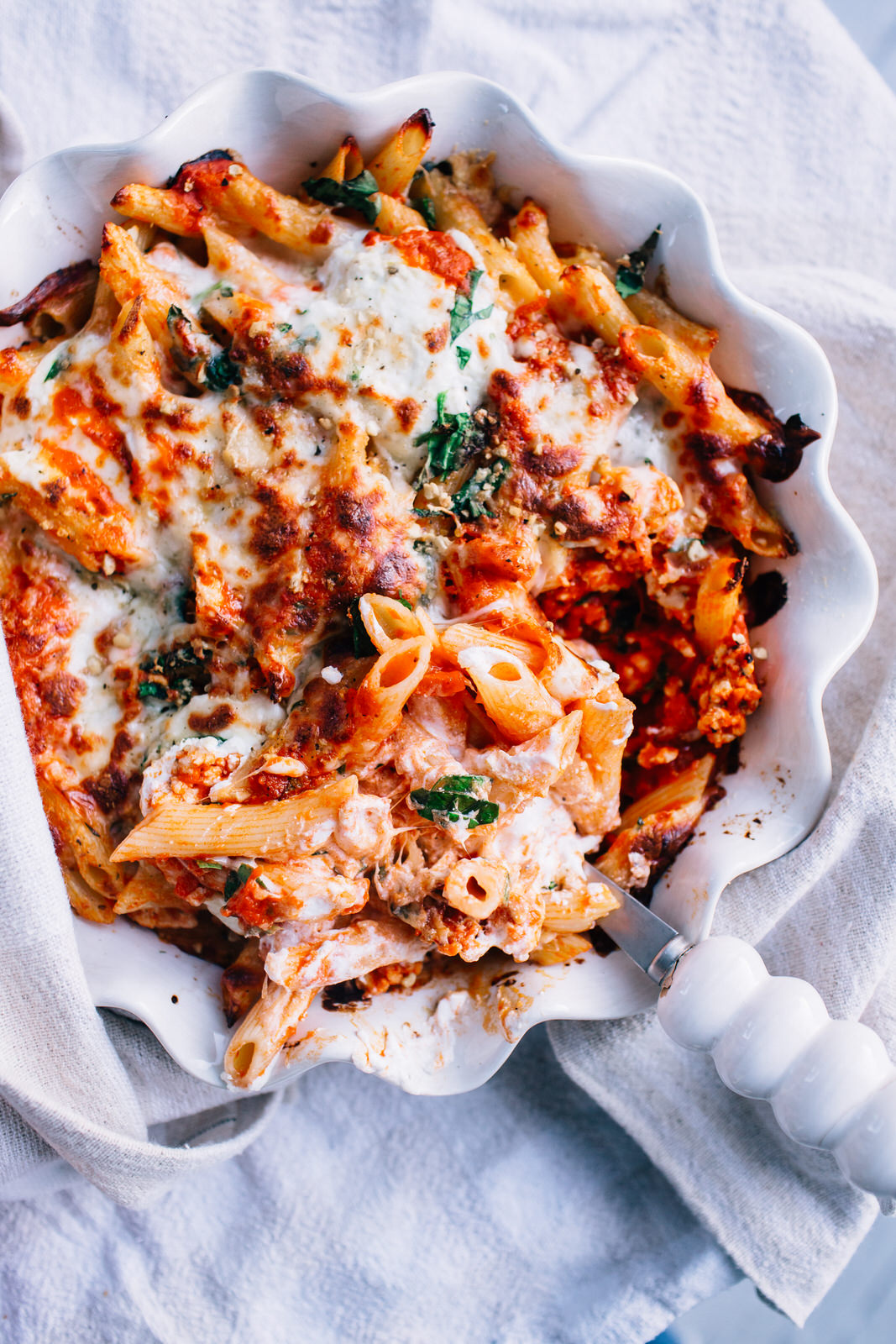 pasta recipes, Italian recipes, deconstructed lasagna recipe, lasagna bake, pasta bake
