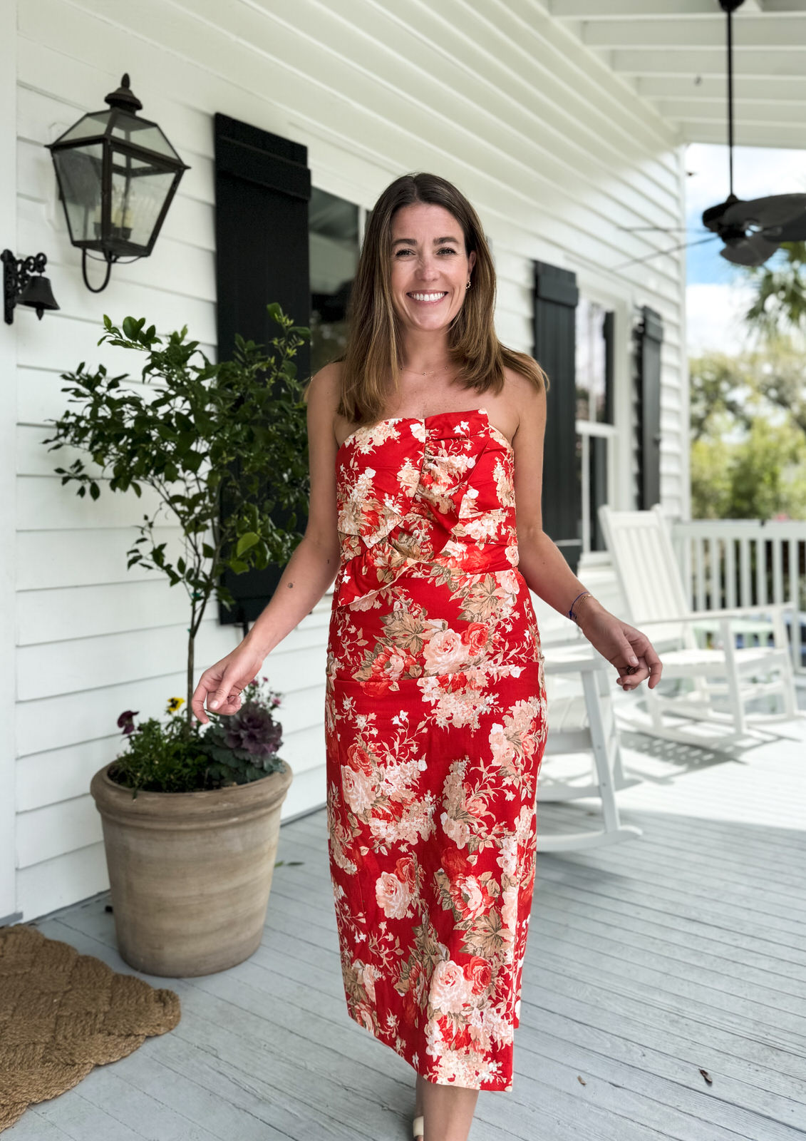 Sezane Pauline dress for spring