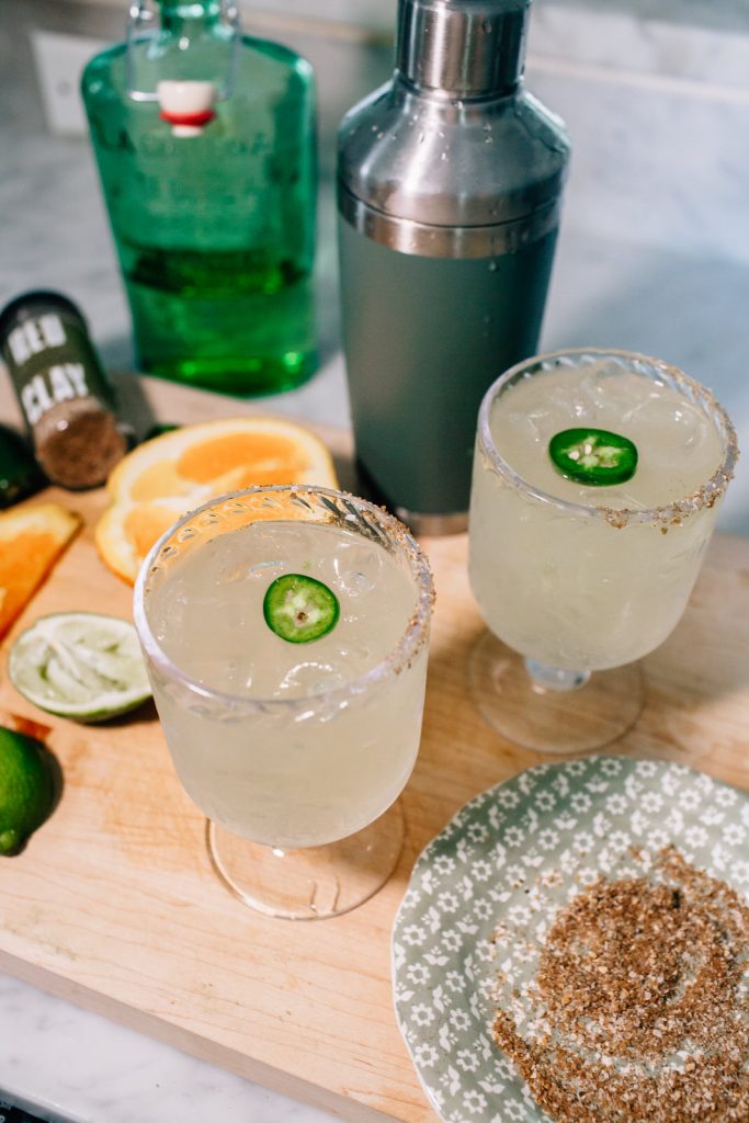 Cucumber Jalapeno Tequila Spritz