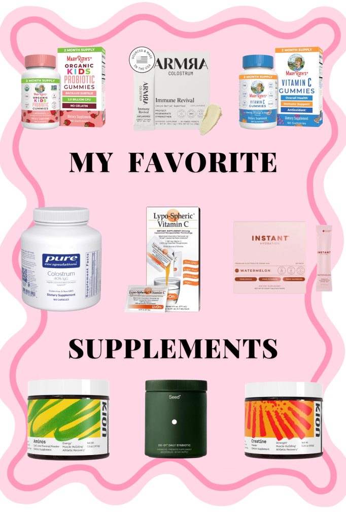 My Favorite Supplements