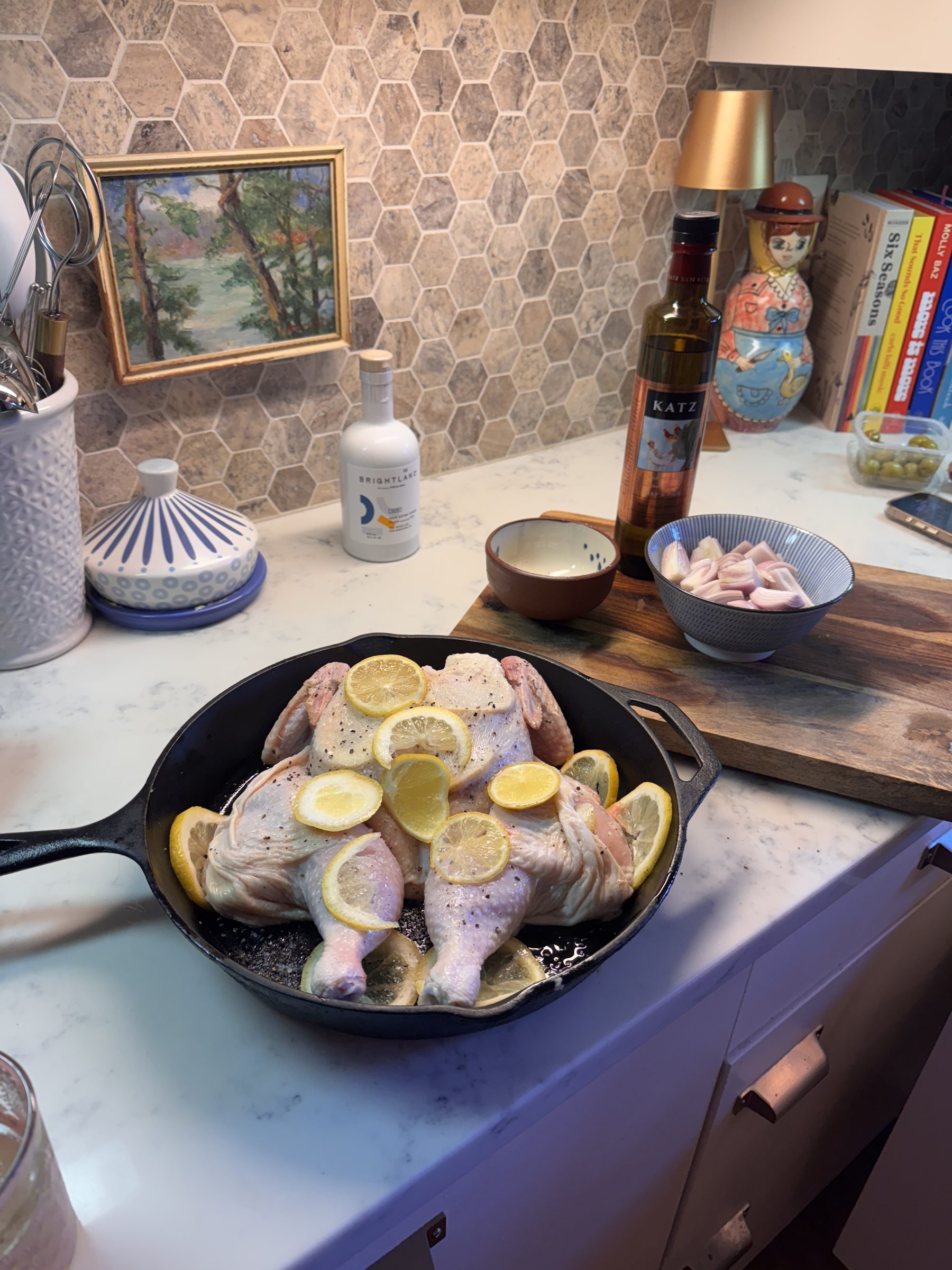 Martha stewart spatchcocked lemon chicken recipe