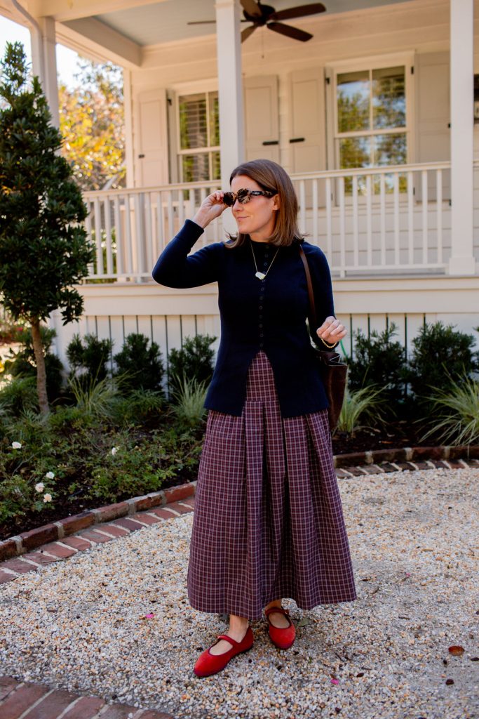 The Perfect Plaid Skirt
