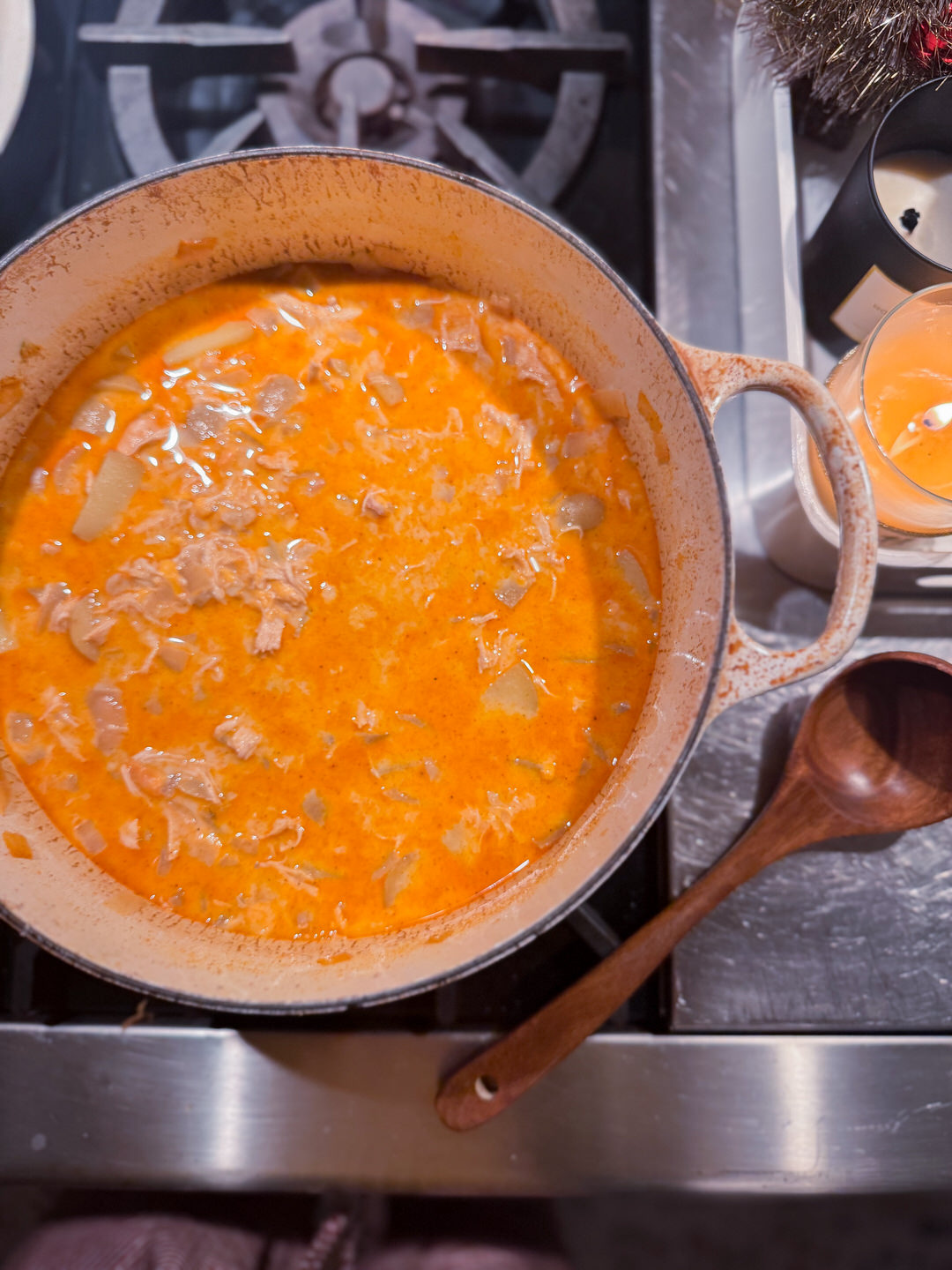 Aunt Ginger's White Chicken Chili Recipe, family meals, holiday soup, winter soup recipe