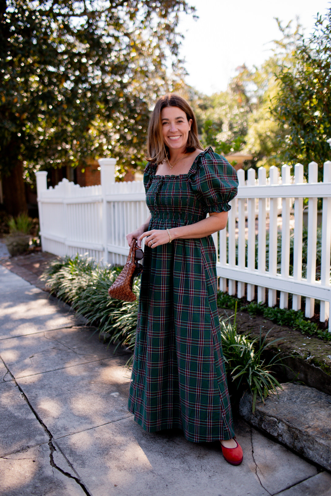 tartan plaid dress, holiday plaid, casual holiday looks 