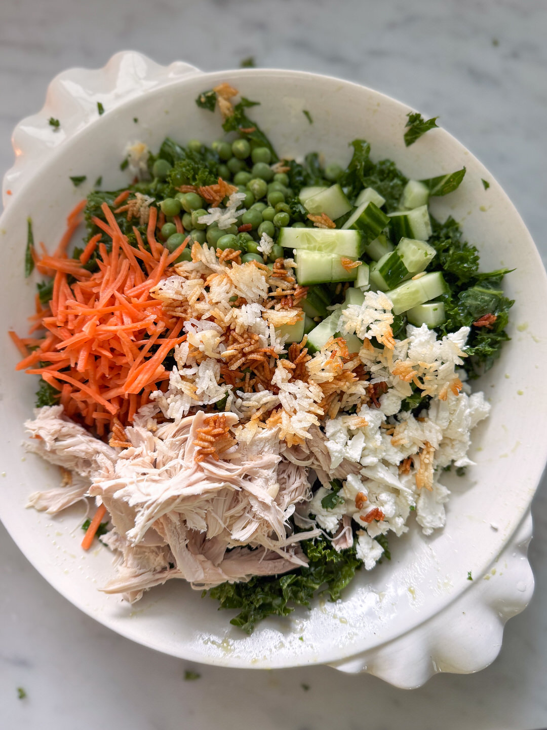 healthy lunches to make at home, kale salad