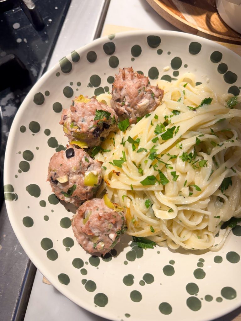 Greek Turkey Meatballs