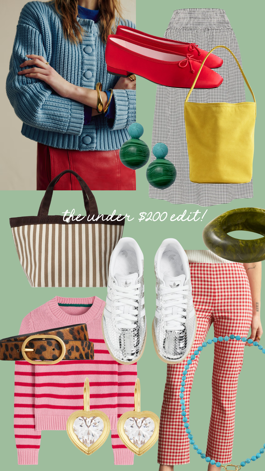 pre-spring style under $200, under $200 fashion edit