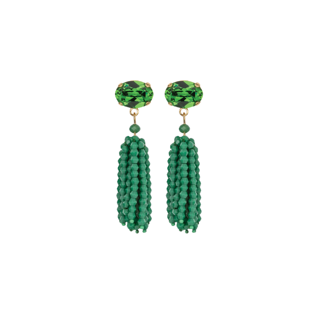 Green Earrings